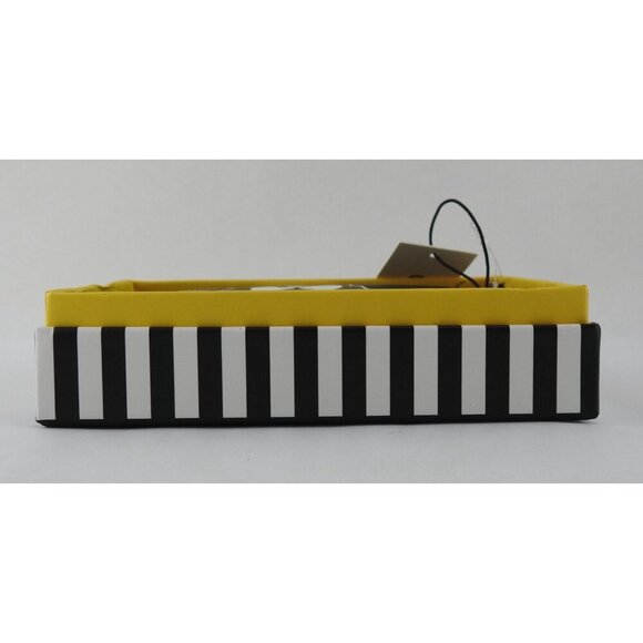 New Marc Tetro Boston Terrier Westie Black White Zipper Wristlet Box - Picture 6 of 7